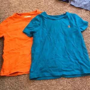 Two polo t-shirts